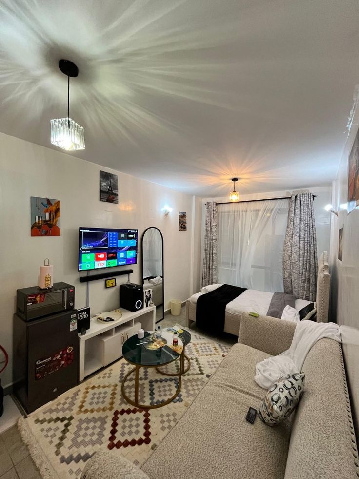 Living room at Mami Rose Luxury Suites, Limbe